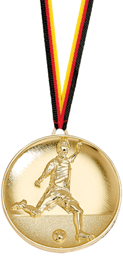 Fußball Medaille Sagittarius - ENG in 65mm